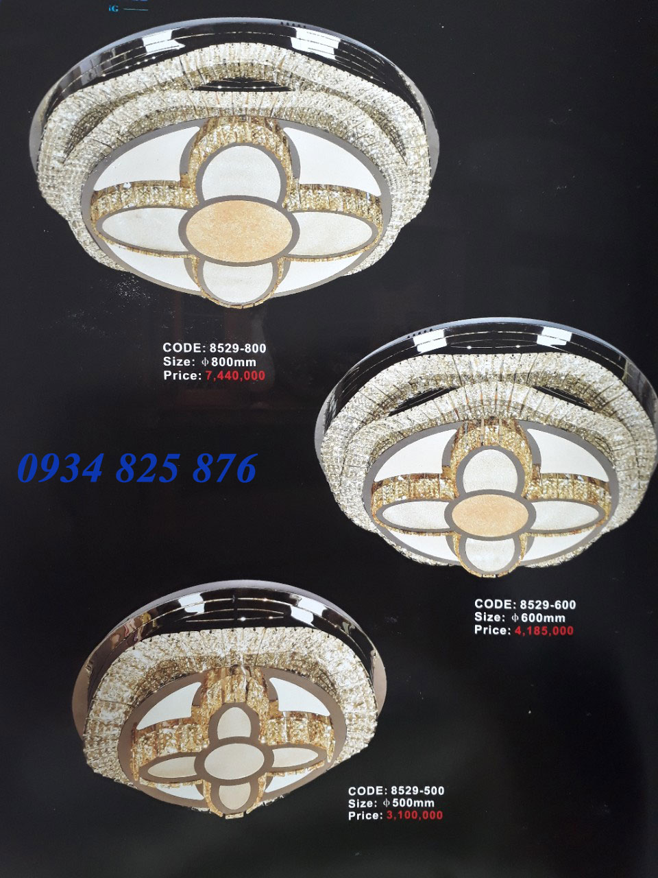 Đèn Mâm Pha Lê Led-TL8529